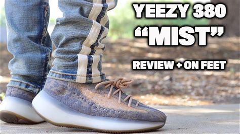 Adidas Yeezy Boost 380 Mist Review On Feet Are They Worth 230 Youtube