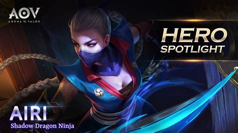 Airi Hero Spotlight Garena Aov Arena Of Valor Youtube