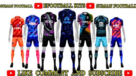 New Kits Top 17 New Abstrack Kits EFootball 2024 Jersey Efootball