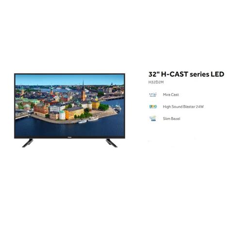 Haier 32 Inch H-CAST series LED H32D2M | Online Secure Shopping in Pakistan