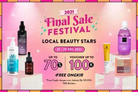 Promo Sociolla Final Sale Festival Aneka Skincare Hingga Makeup Diskon