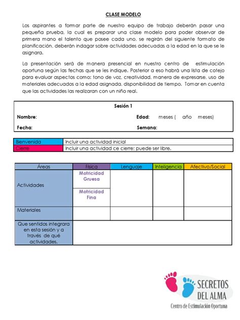 Clase Modelo Descargar Gratis Pdf Planificación Ciencia Cognitiva