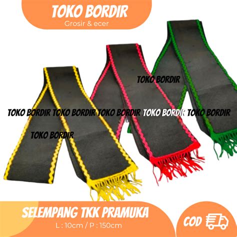 Jual Selendang Tkk Pramuka Selempang Tetampan Tkk Pramuka Lengkap