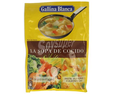 Gallina Blanca La Sopa De Cocido G