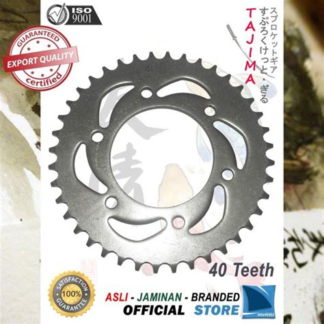 Jual Gigi Tarik T Yamaha Byson Gir Belakang Sprocket Gear Tajima