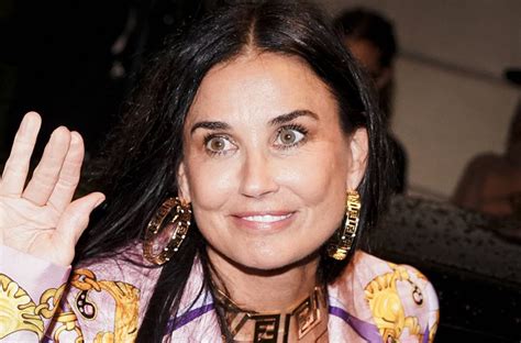 It Feels Like It S Her Baby 60 Year Old Demi Moore In A Bikini Took A Lovely Pic With Her