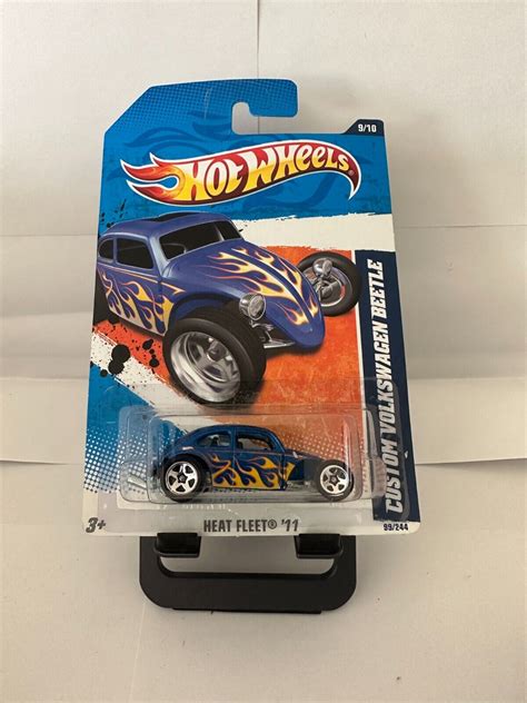 Hot Wheels Custom Volkswagen Beetle 9 10 2011 Heat Fleet N90 EBay