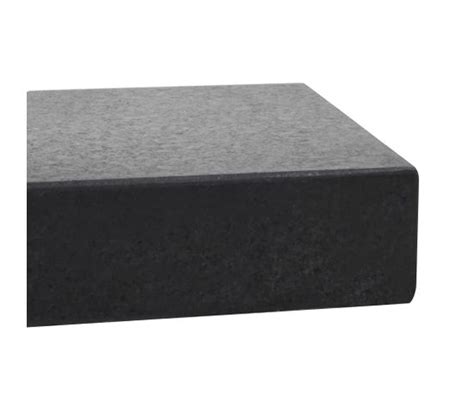 Socle De Parasol Rectangulaire Granite 25 Kg Noir Parasol BUT