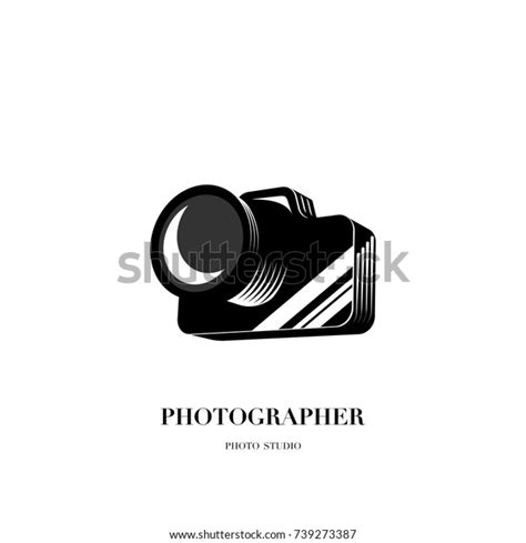 Abstract Camera Logo Vector Design Template Stock Vector (Royalty Free) 739273387 | Shutterstock