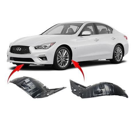 Set Of Fender Liners For Infiniti Q In In