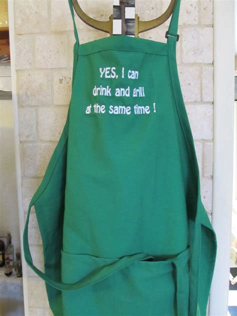 Funny Grilling Apron, Home Made Beer, BBQ Apron - Etsy