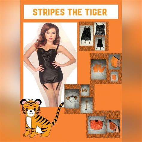 Leg Avenue | Other | Stripes The Tiger Womens Deluxe Custom Tiger Costume Size Medium Brand New ...