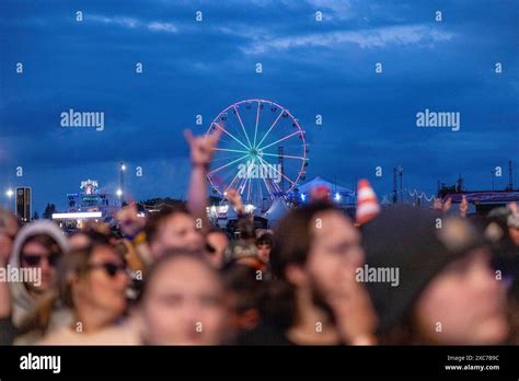 Adenau Germany June Fans At The Rock Am Ring Festival The