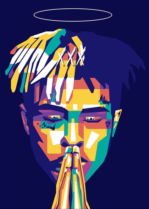 Xxx Tentacion Pop Art Posters And Prints By Ernando Febrian Putra Printler