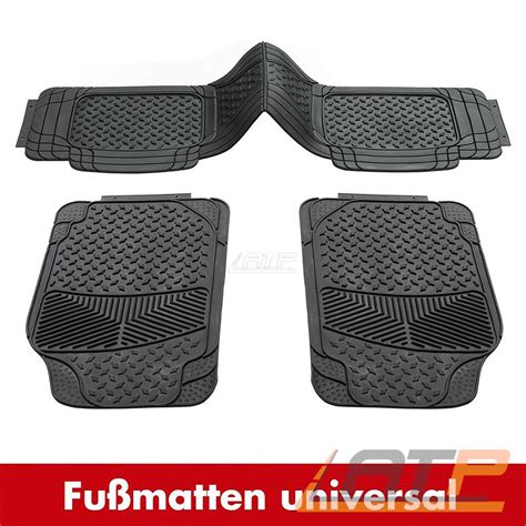 Tlg Set Dino Gummi Matte Fussmatten Universal Schwarz Zuschneidbar