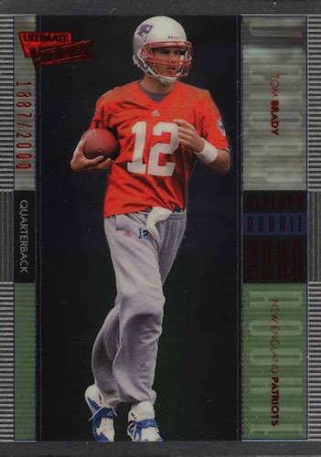 Tom Brady Rookie Cards Guide PSA Registry Rankings RC Checklist