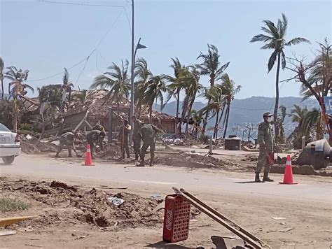 Elementos Del Ej Rcito Fuerza A Rea Y Guardia Nacional Trabajan En La