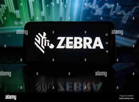 In This Photo Illustration A Zebra Technologies Logo Is Displayed On A