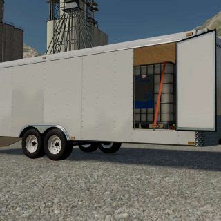 Enclosed Trailer V1 0 0 1 FS22 Mod Farming Simulator 22 Mod