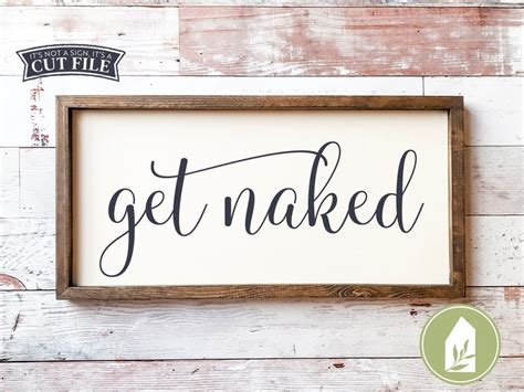 Funny Bathroom Svg Get Naked SVG Funny Svg Bathroom Svg Etsy