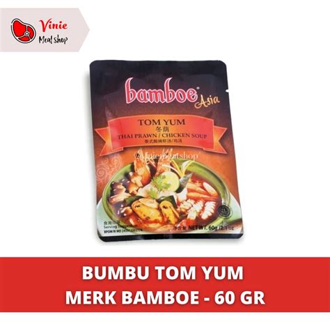 Jual Bumbu Tom Yum Tomyum Tom Yam Tomyam Bamboe 60 Gr Shopee Indonesia