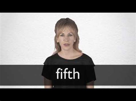 FIFTH definition and meaning | Collins English Dictionary