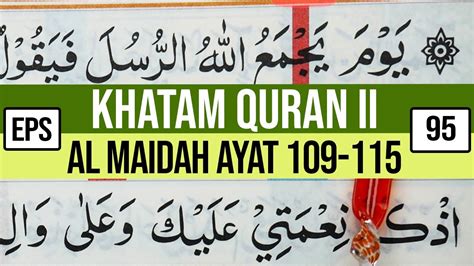 Khatam Quran Ii Surah Al Maidah Ayat Tartil Belajar Mengaji Ep Hot