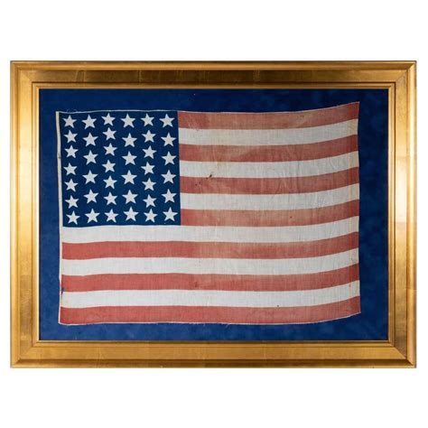 28 Star Antique American Flag, Extremely Rare, Texas Statehood, 1846-48 ...