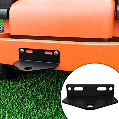 Universal Zero Turn Lawn Mower Trailer Hitch 5 Inch Heavy Duty Steel Including Installation