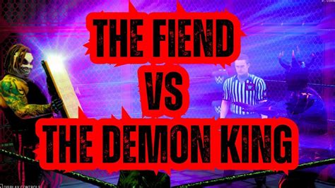 WWE THE FIEND BRAY WYATT VS DEMON KING FINN BALOR HELL IN A CELL