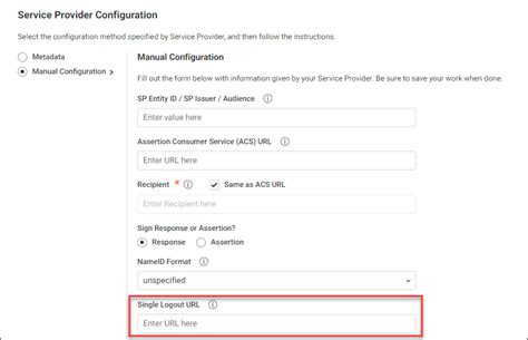 Configure Single Logout