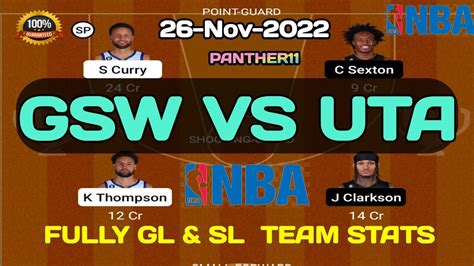 Gsw Vs Uta Dream Prediction Gsw Vs Uta Nba Basketball Golden