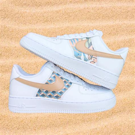 Nude Patterns Air Force 1 Custom Daniel Customs