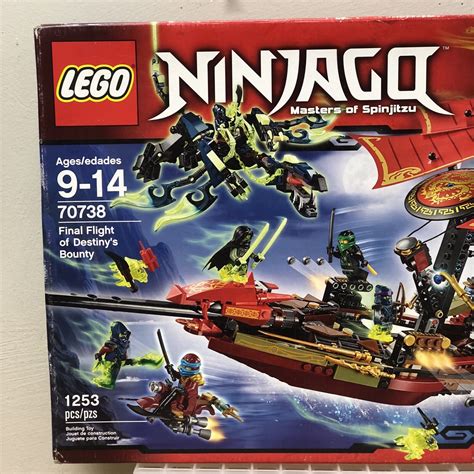 Lego Ninjago Final Flight Of Destinys Bounty 70738 Nisb