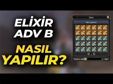 El X R Adv B Weapon Armor Acc Nasil Yapilir Silkroad Online Trsro