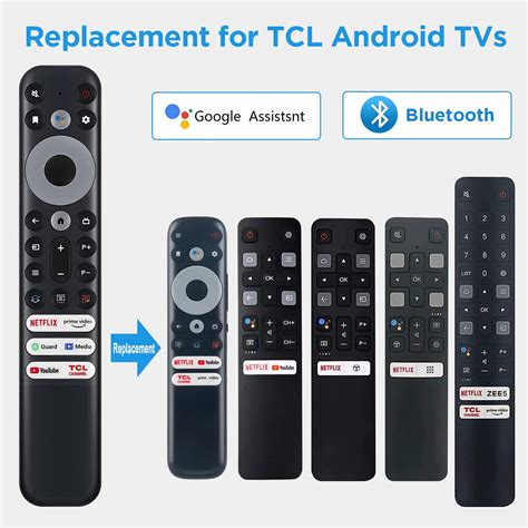 Snapklik Replacement Google Voice Remote Control For TCL Android