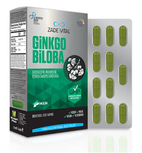 Zade Vital Ginkgo Biloba 30 Kapsül Fiyatları VitaminSAN