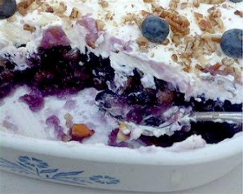 Blueberry Jello Salad Recipe Whats Cooking America