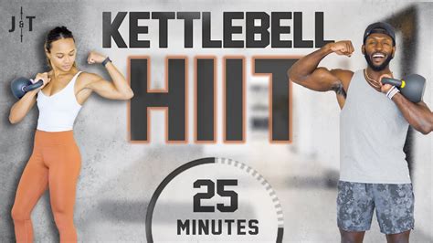 25 Minute Full Body Kettlebell HIIT Workout ADVANCED Strength Cardio