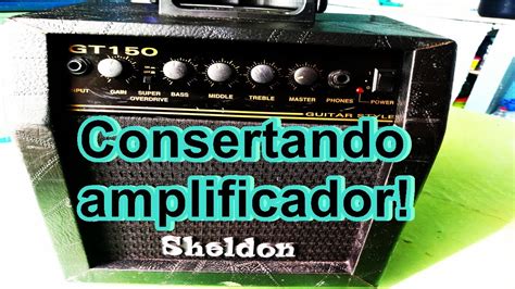 Como Consertar Amplificador De Guitarra E Baixo Ru Do Chiado