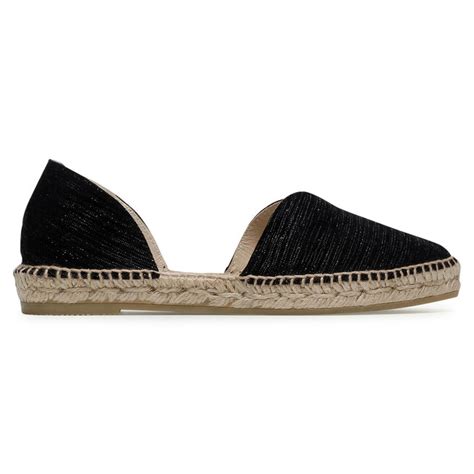 Espadrillas Manebi Open Side Flats G O Nero Escarpe It