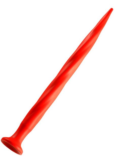 Langer Dildo Stretch Worm Nr 1 39 X 3cm Rot Analdildos Dildos Sex Toys Fetisch SM