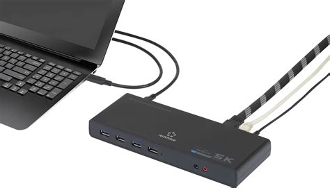 Stacja dokująca do laptopa USB C Renkforce Dual 4K USB C Dock RF