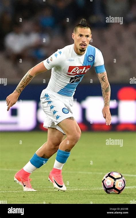 Naples Italy 20th May 2017 Marek Hamsik Of Napoli In Action During