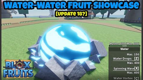 BLOX FRUITS Water FRUIT FANMADE CONCEPT YouTube