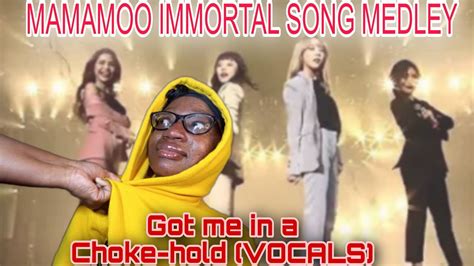 Mamamoo Immortal Song Medley Reaction Youtube