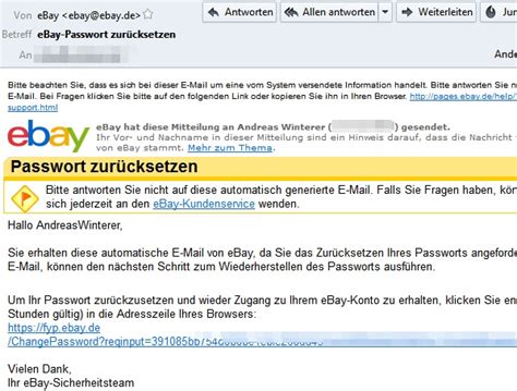 Ebay Passwort Ndern Wie Geht Das Andreas Winterer