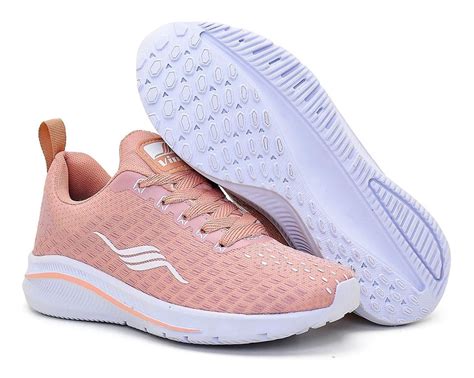 Tenis Feminino Academia Caminhada Crossfit Gel Corrida Black Mercado