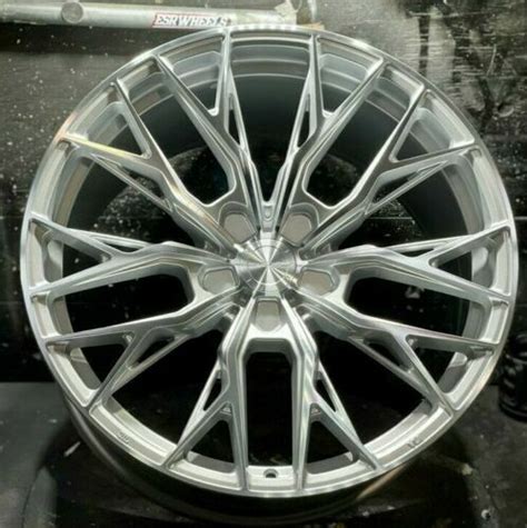 X Mrr Gf Wheels X Silver Machined Ground Force Rims