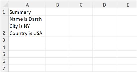 Inserting A Line Break While Writing An Excel File Snaplogic